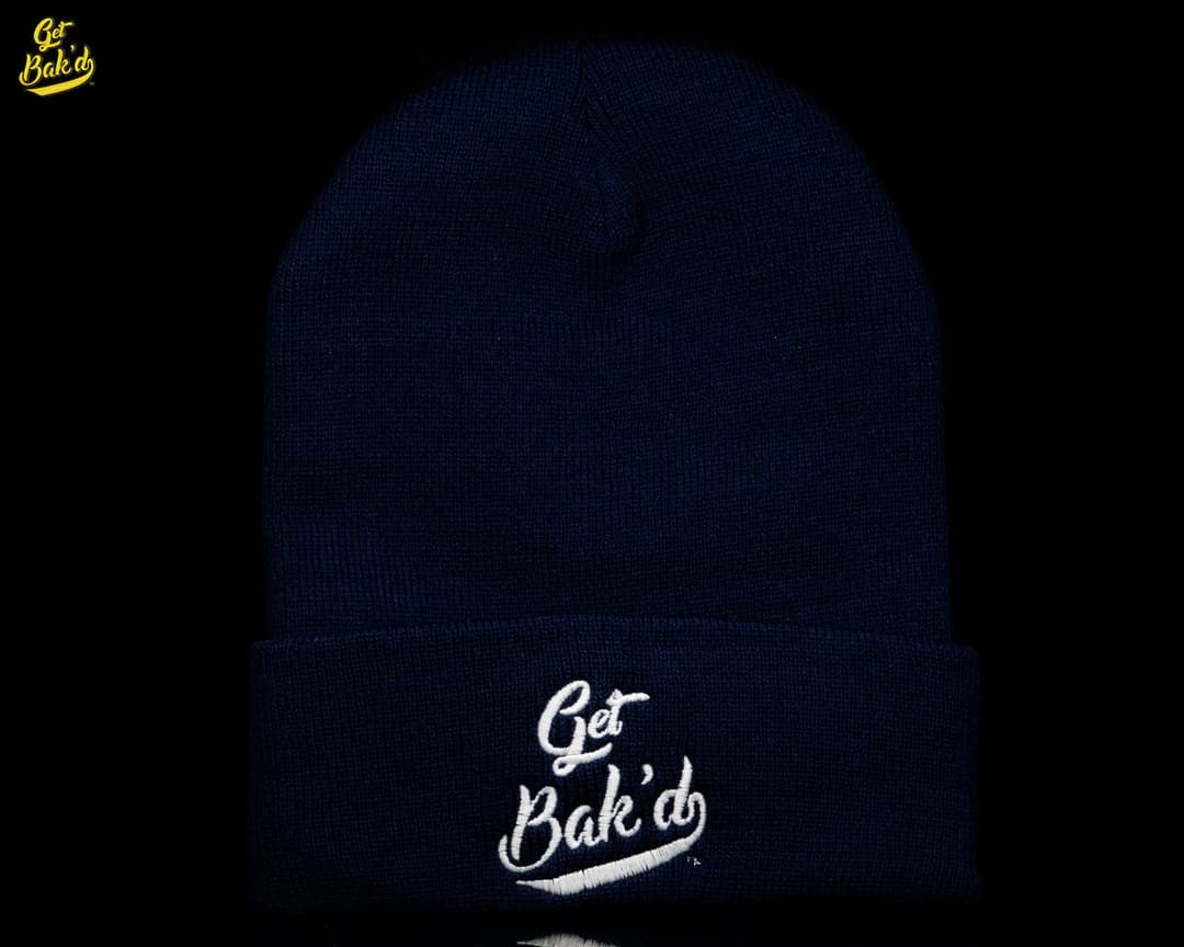 Get Bak'd Classic Beanie (Navy Blue)