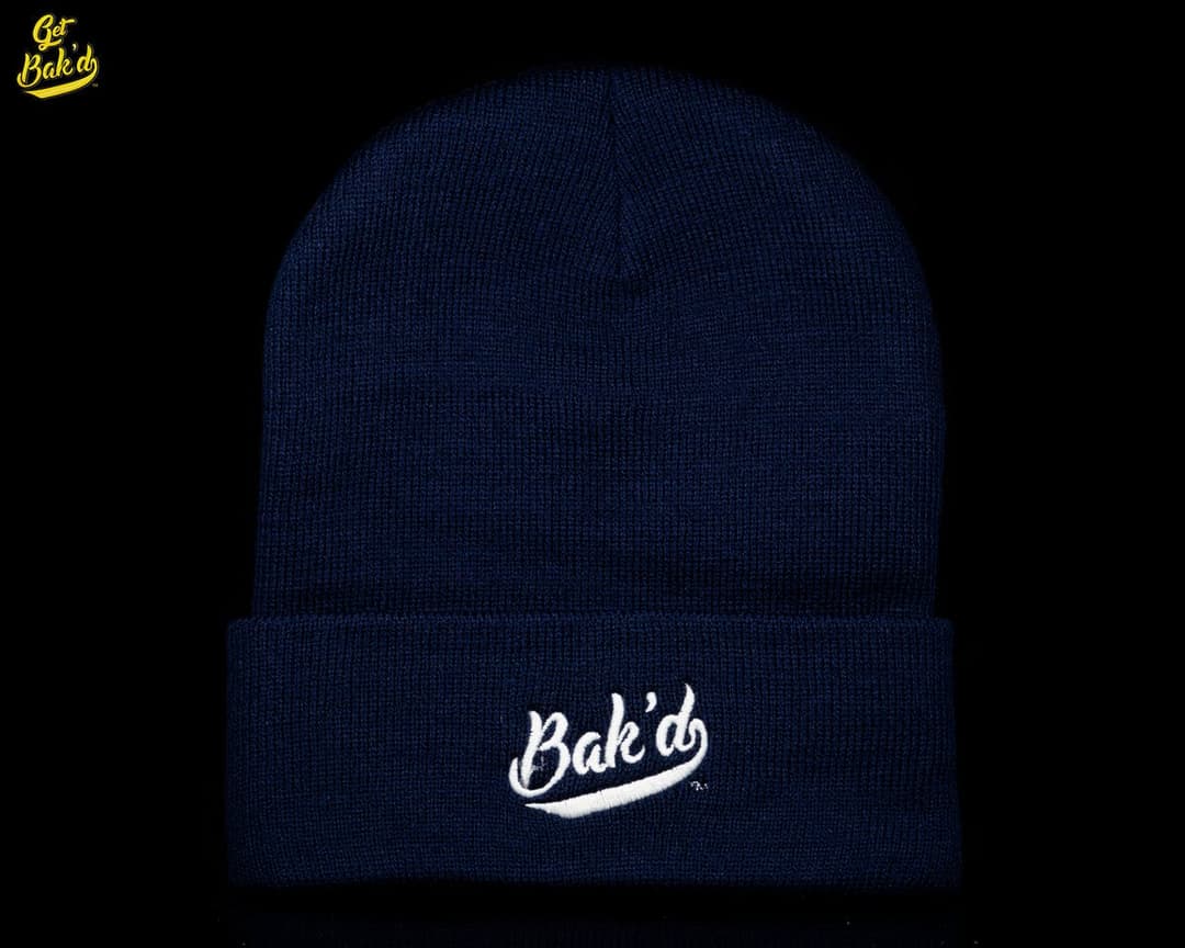 Bak'd Classic Beanie (Navy Blue)