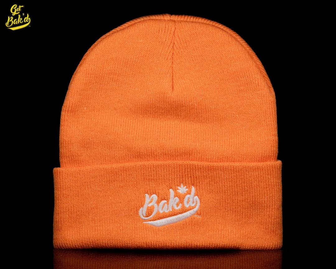 Bak'd Spirit Beanie (Heather Orange)