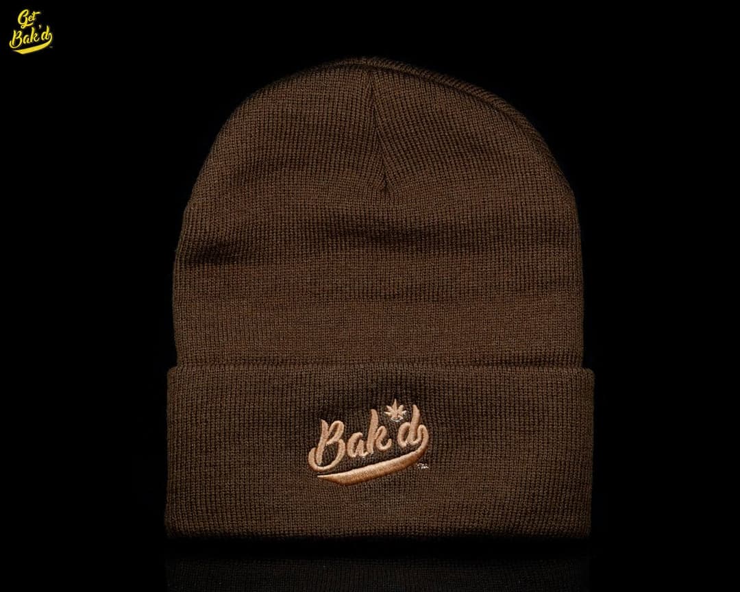 Bak'd Spirit Beanie (Chocolate Brown)