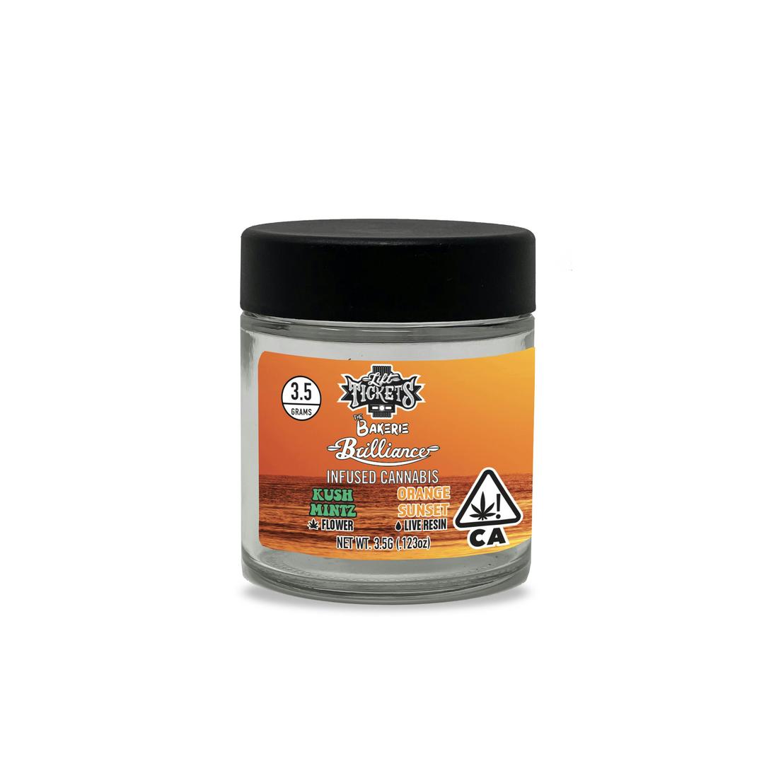 Brilliance: Kush Mintz x Orange Sunset - 3.5g