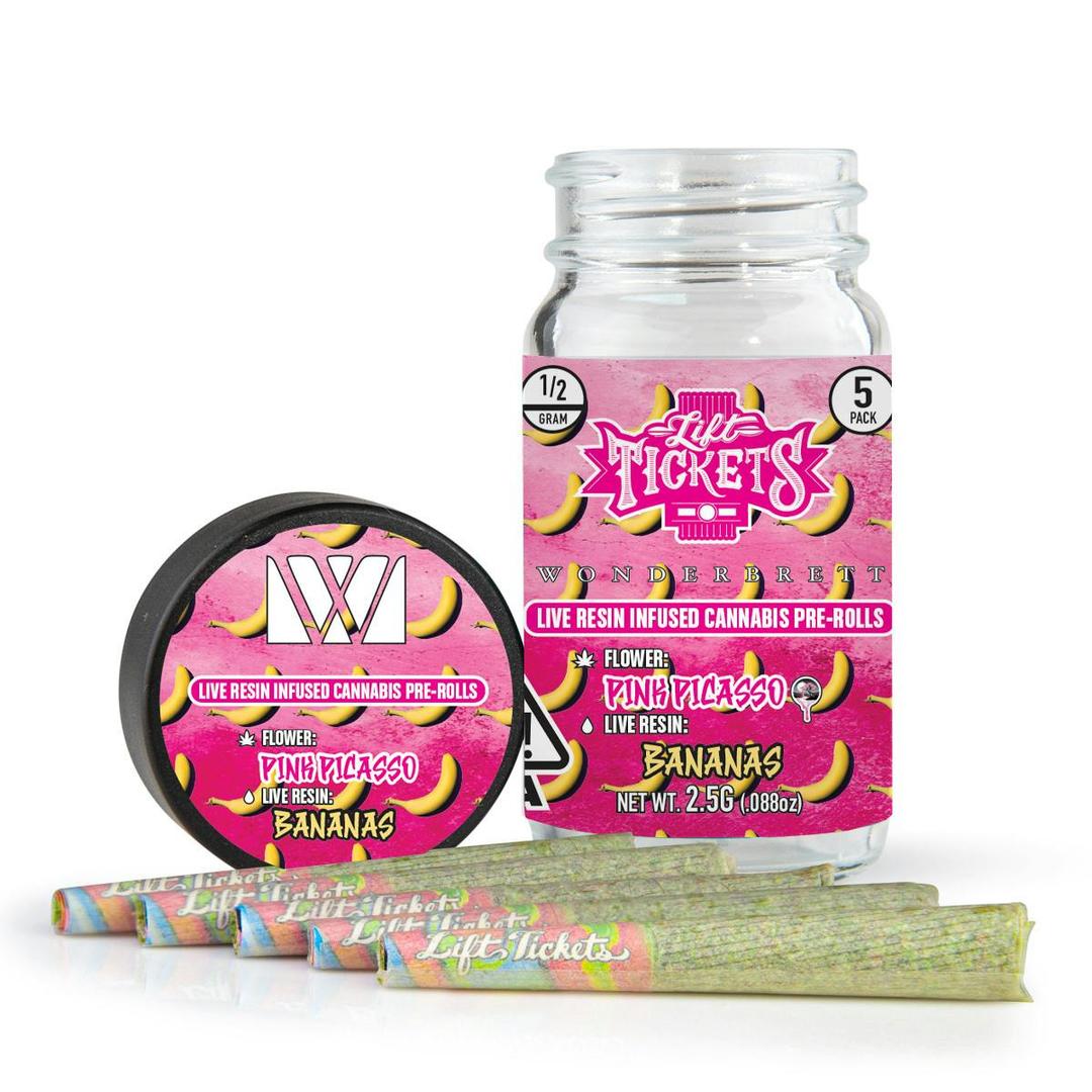 Pink Picasso x Bananas - Infused Pre-Roll 5-Pack