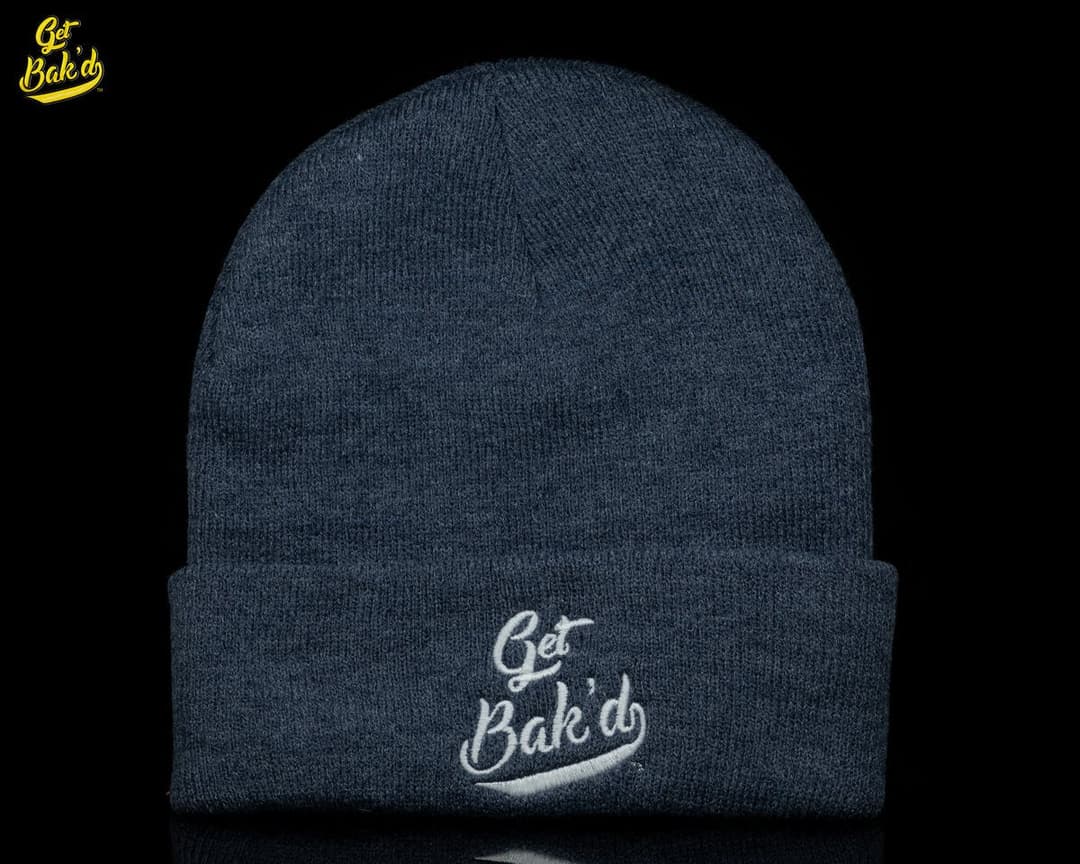 Get Bak'd Classic Beanie (Heather Blue)