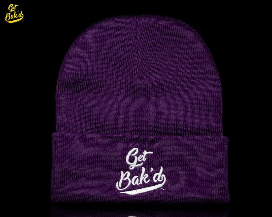 Get Bak'd Classic Beanie (Purple)
