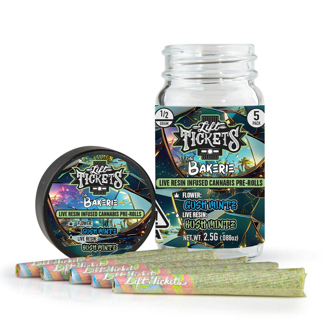 Gush Mintz x Kush Mintz - Infused Pre-Roll 5-Pack