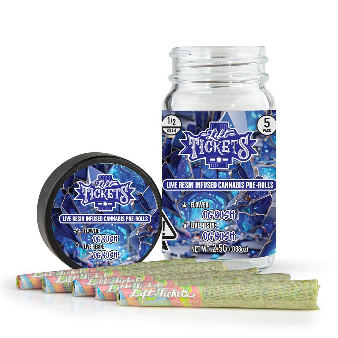 OG Kush x OG Kush - Infused Pre-Roll 5-Pack