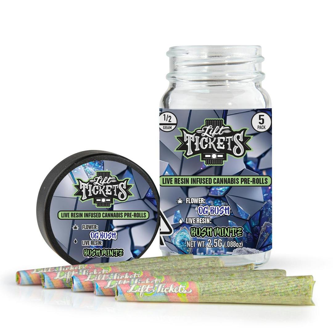 OG Kush x Kush Mintz - Infused Pre-Roll 5-Pack