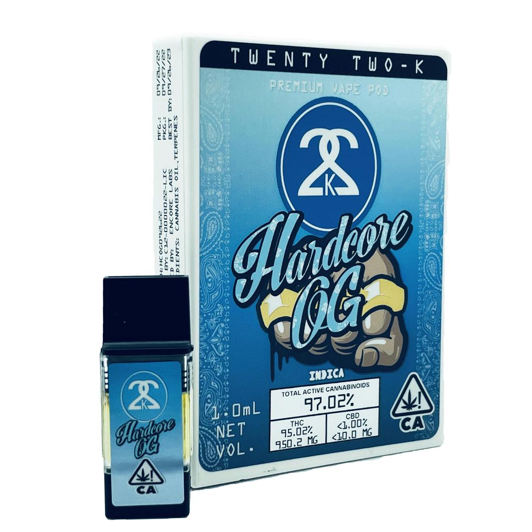 22K - Hardcore OG 1.0ml POD
