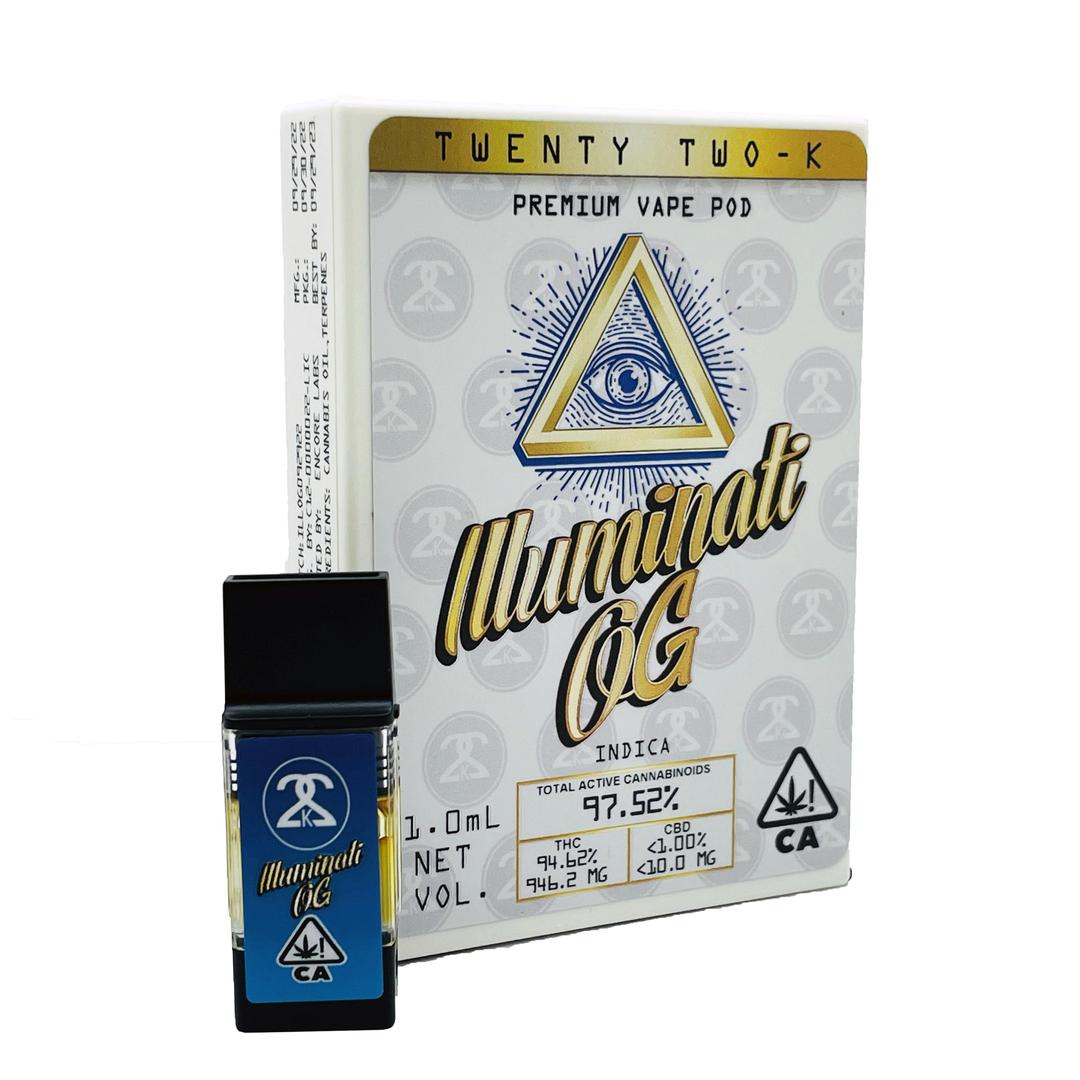 22K - Illuminati OG 1.0ml POD