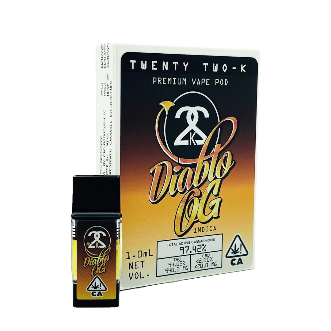 22K - Diablo OG 1.0ml POD