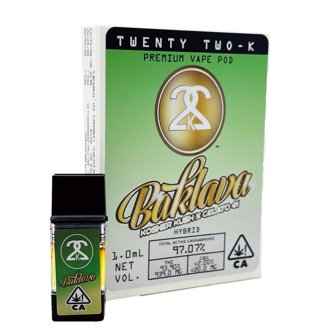 22K - Baklava 1.0ml POD