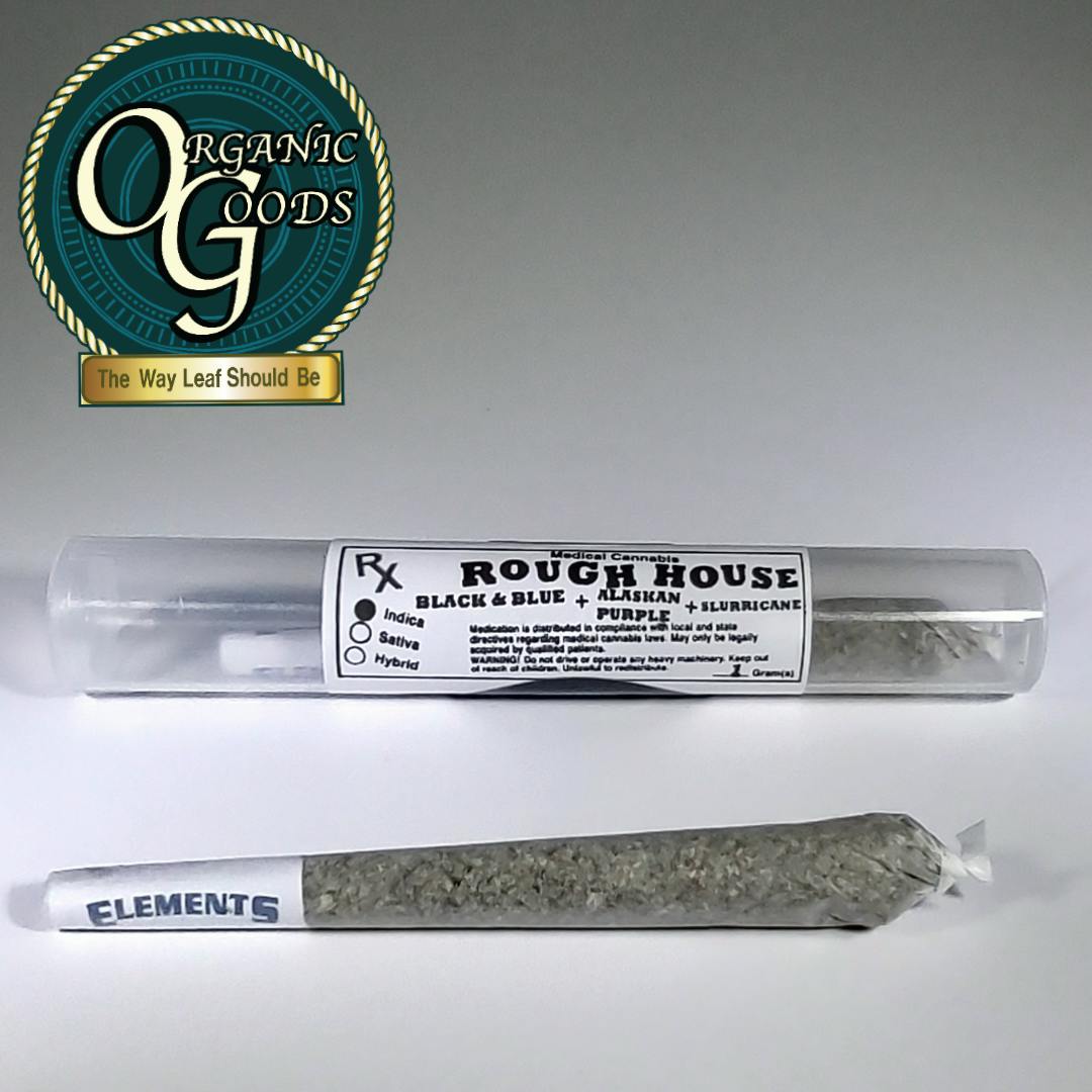 Organic Goods Pre-Roll Rough House 1 G