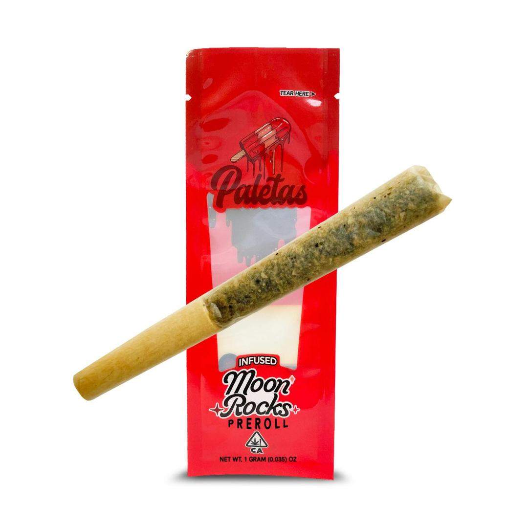 Paletas: Strawberry Cough- Moonrock Infused Joint (1g)