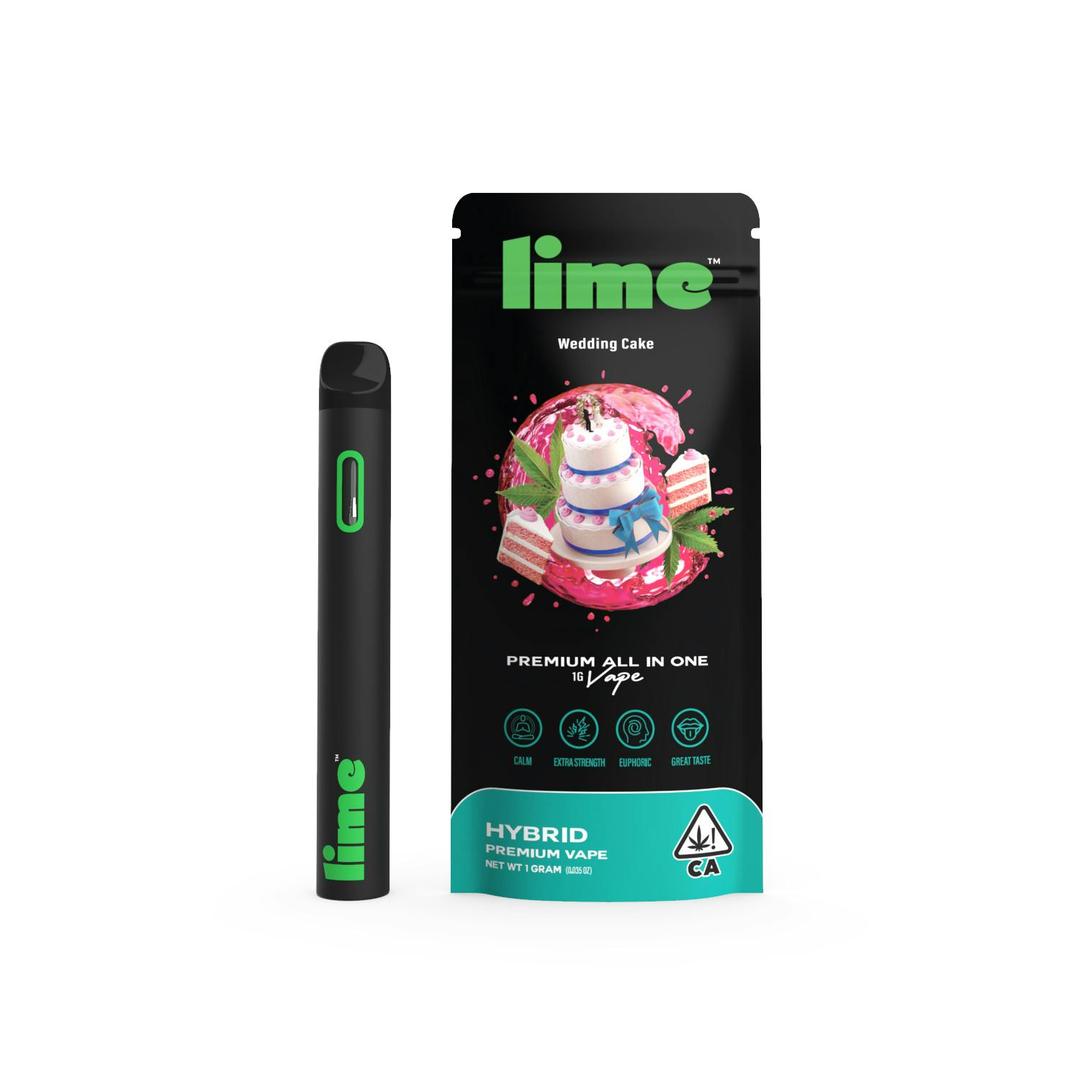 Hybrid (1g Premium All-In-One Vape) | Wedding Cake