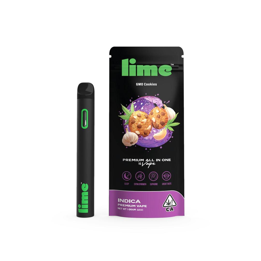 Indica (1g Premium All-In-One Vape) | GMO Cookies