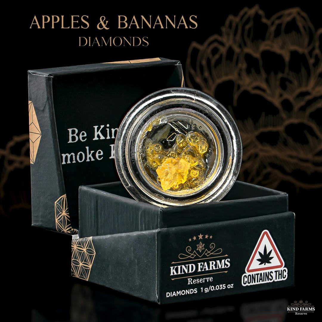 Apples & Bananas Live Diamonds and Sauce - Kind Farms Reserve