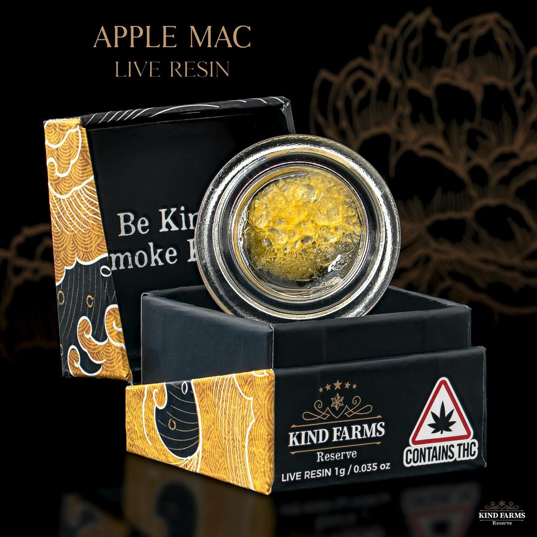 Apple MAC Live Resin - Kind Farms Reserve