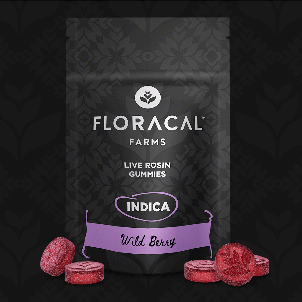 Wild Berry | Indica Live Rosin Gummies 200mg [20pk]