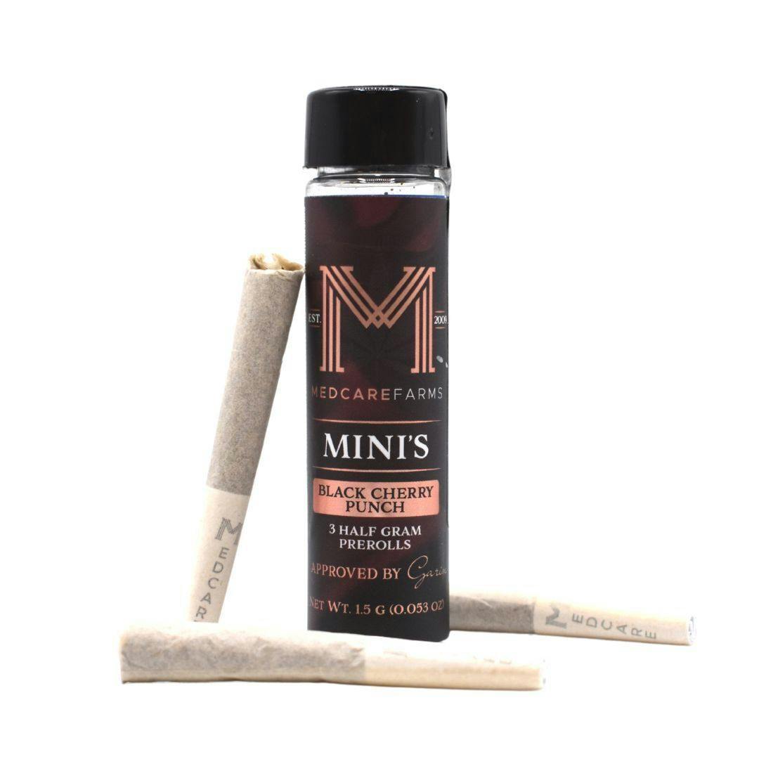 MEDCARE FARMS | BLACK CHERRY PUNCH MINI 3PK | HYBRID 1.5G