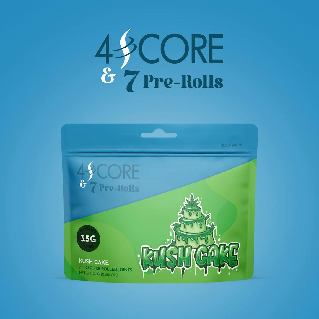 4SCORE & 7 Pre-Rolls - Kush Cake