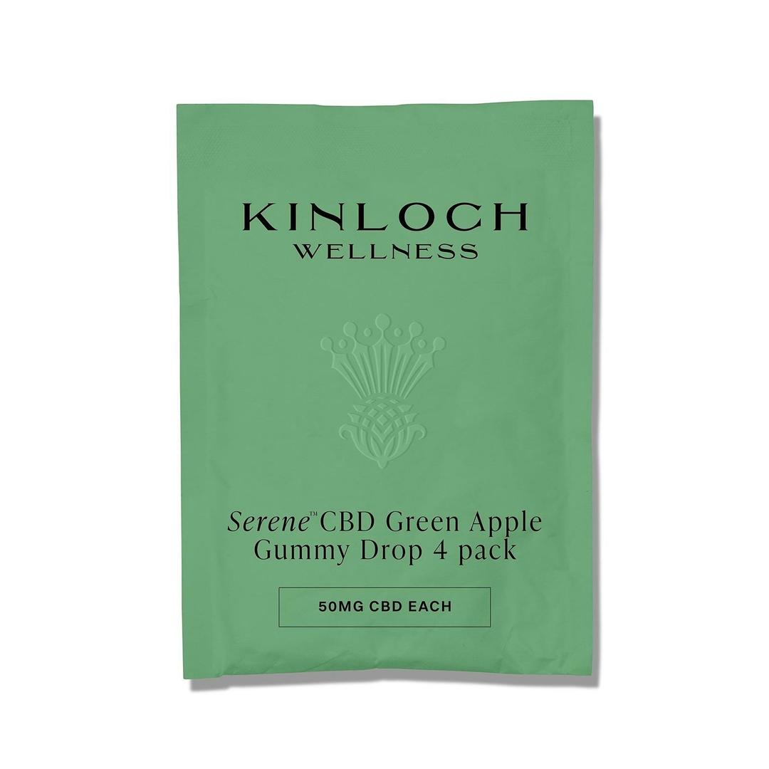 Serene™ CBD Green Apple Gummy Drop 4-Pack (50mg CBD each)