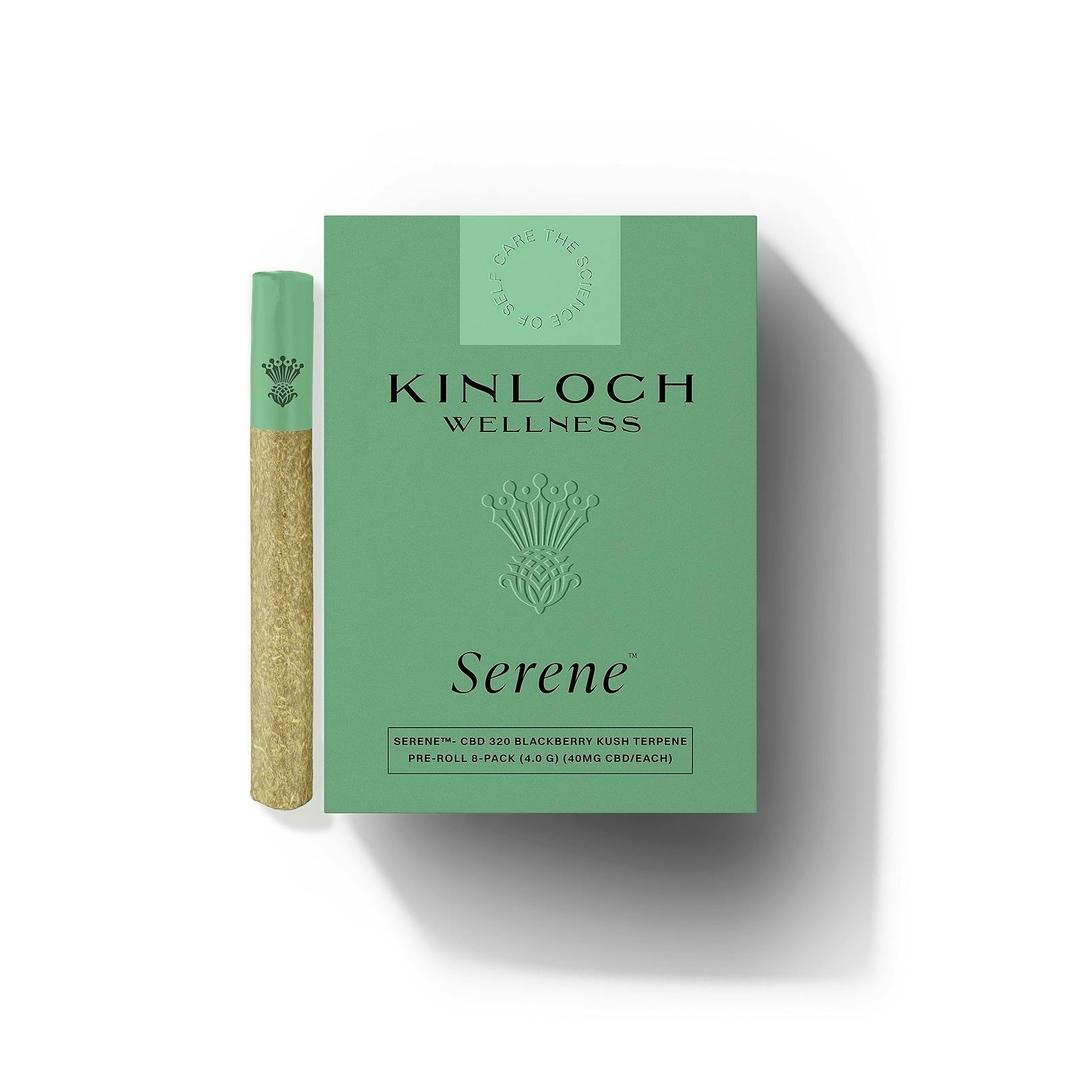 Serene™ CBD Blackberry Kush Terpene Pre-Roll 8-Pack (40mg CBD each)