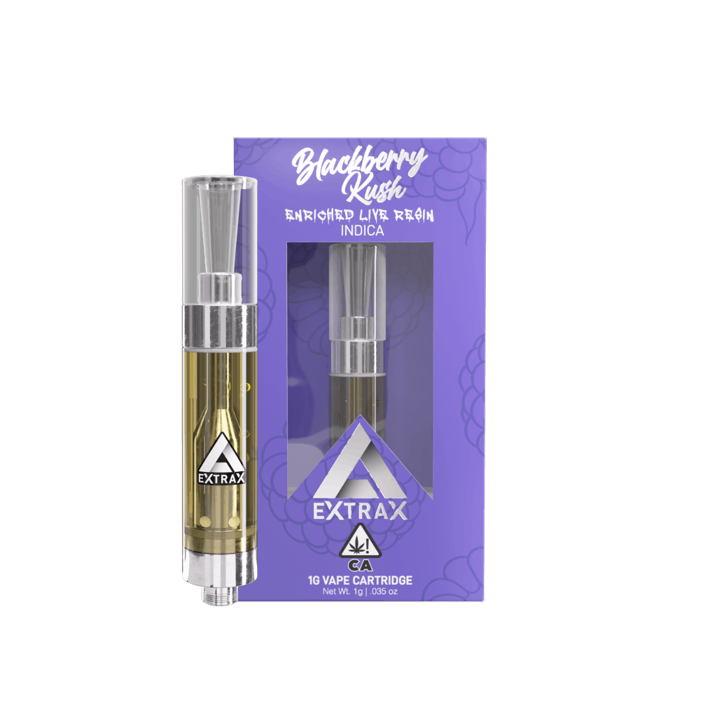 1g Blackberry Kush Cartridge - Indica | Extrax