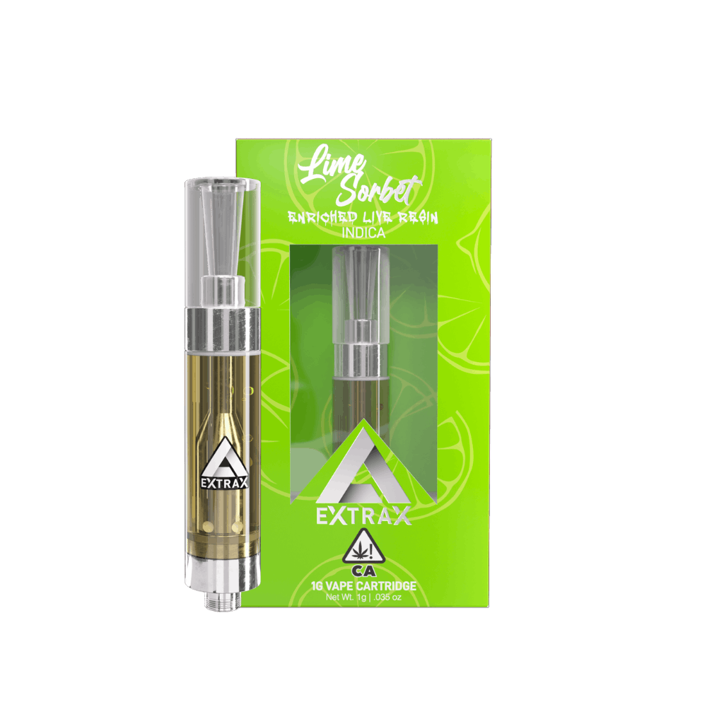 1g Lime Sorbet Cartridge - Indica | Extrax
