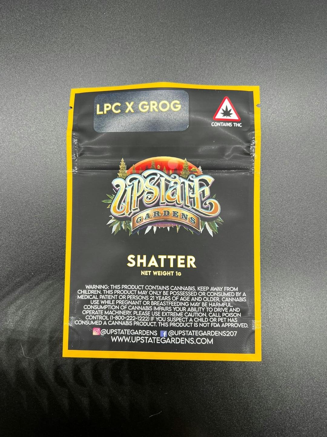 Shatter: 1g - LPC X GROG -CRC