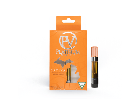 Platinum Vape Haze Brothers (Sativa) 510 Thread Cartridge 1g