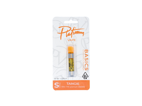 Platinum Vape Tangie (Sativa) 510 thread cartridge 1g