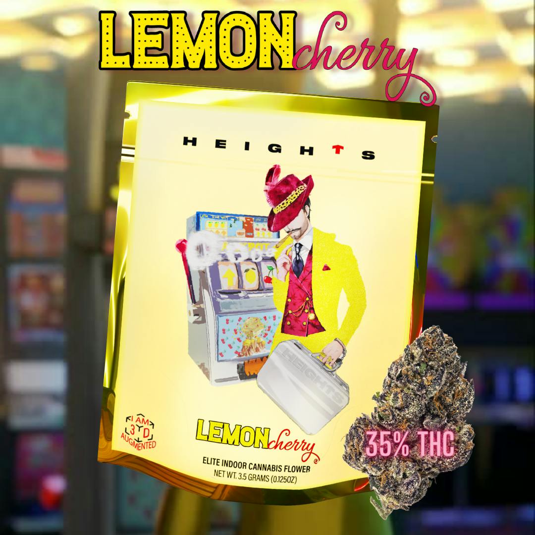 HEIGHTS Lemon Cherry Gelato 3.5g Indoor Flower