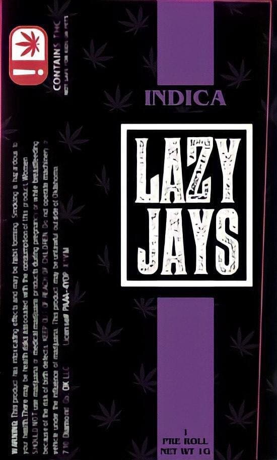 Lazy Jay's Pre-Rolls - Indica