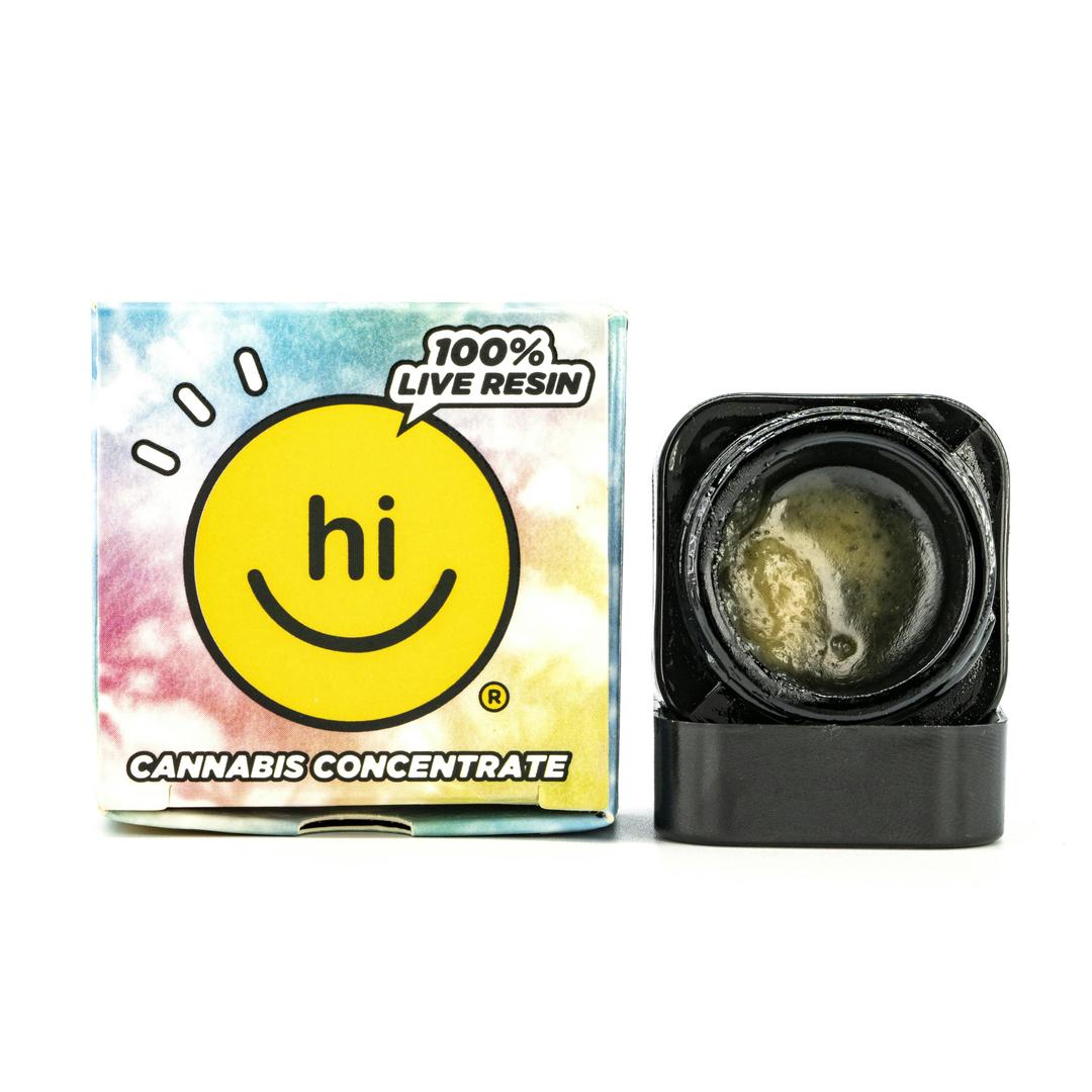 Hi Concentrates - (1g) - Sno Man - 73% THC (I/S)