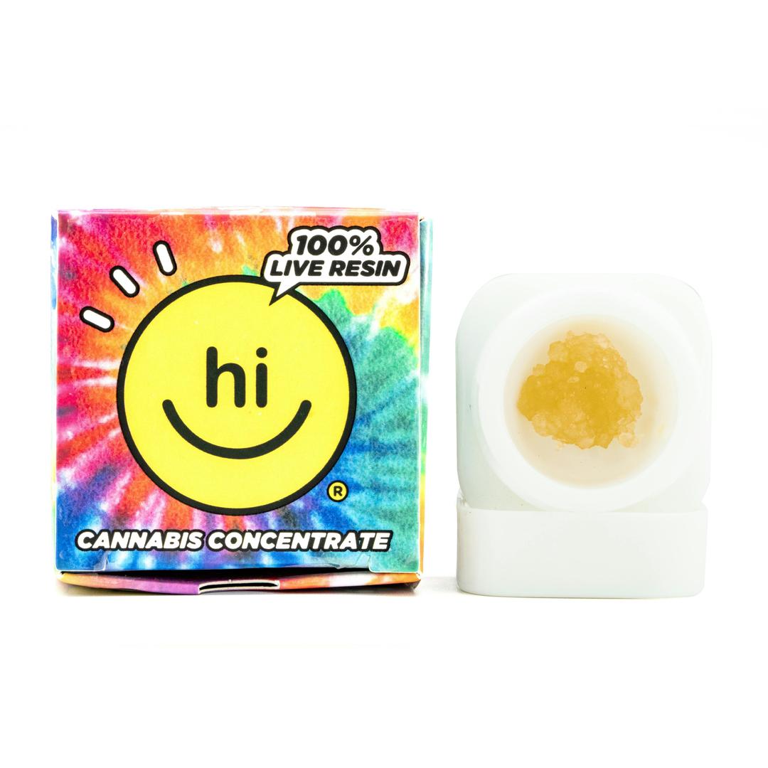 Hi Concentrates - (1g) - Live Resin - Sugar Cone - 76% THC (H)