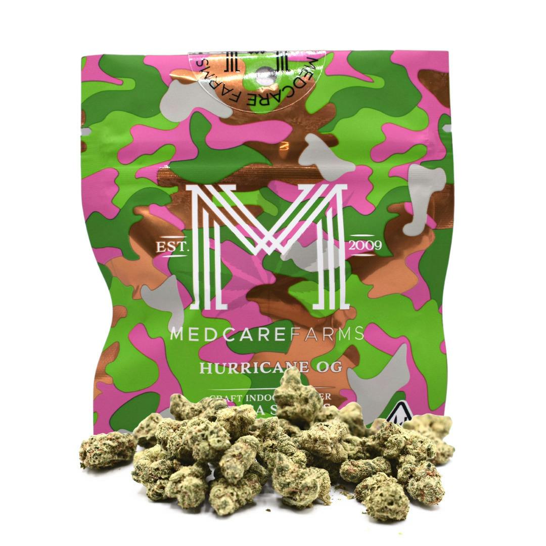 MEDCARE FARMS | HURRICANE OG SMALLS | INDICA 3.5G