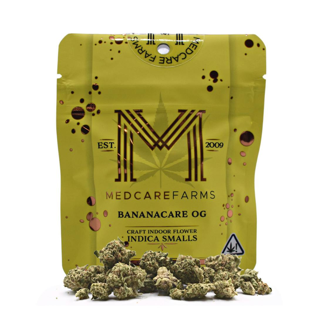 MEDCARE FARMS | BANANACARE OG SMALLS | INDICA 3.5G