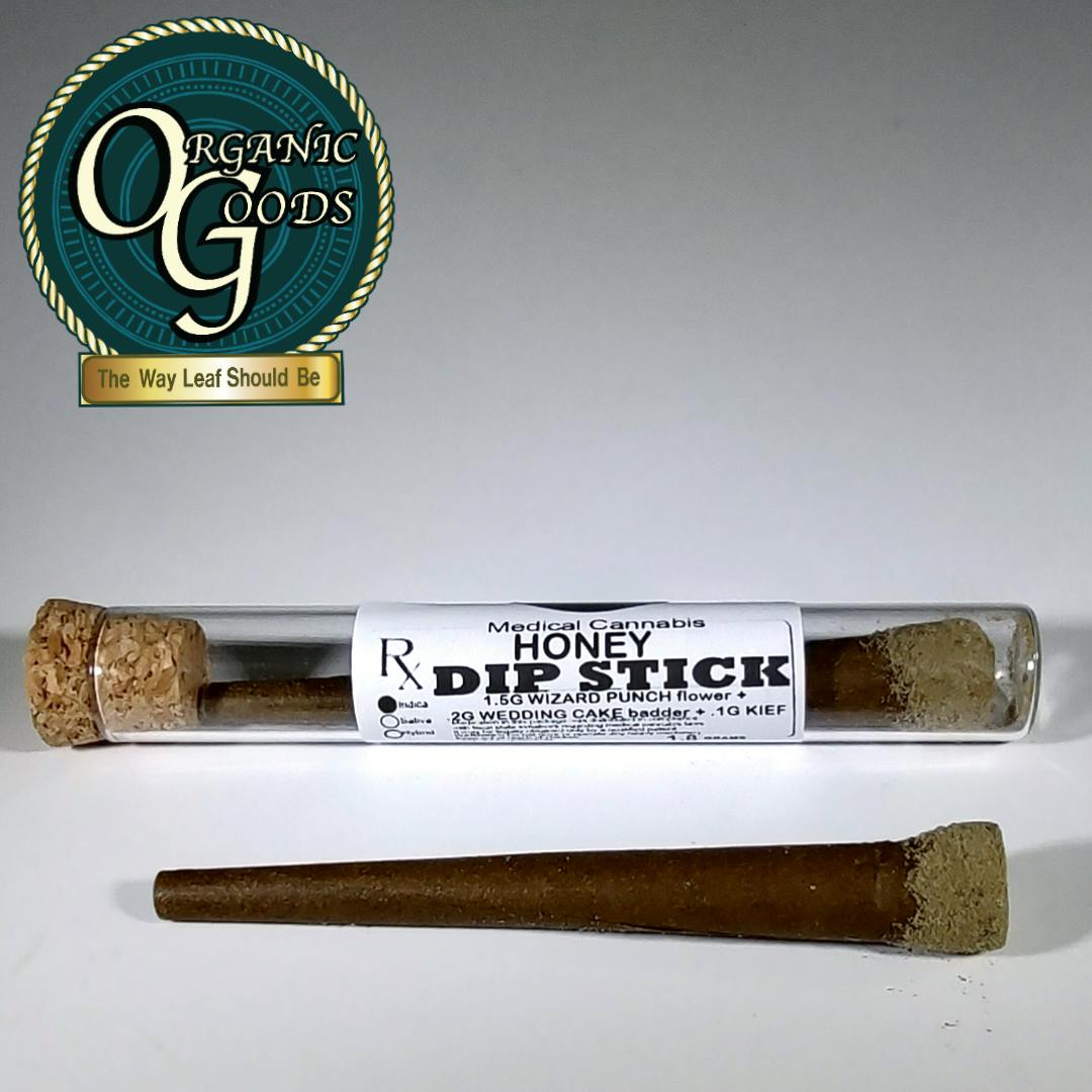 Organic Goods Dip Stick w/ Badder & Kief Honey 1.8 G