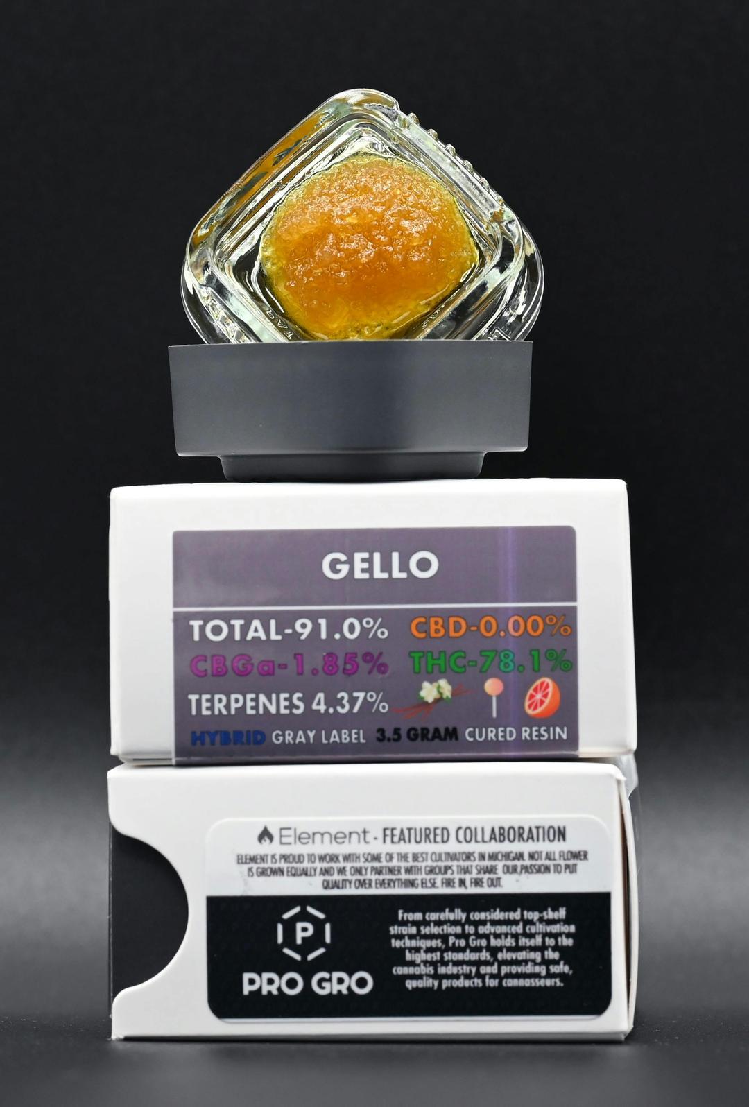 Element Cured Resin 3.5G - Gello