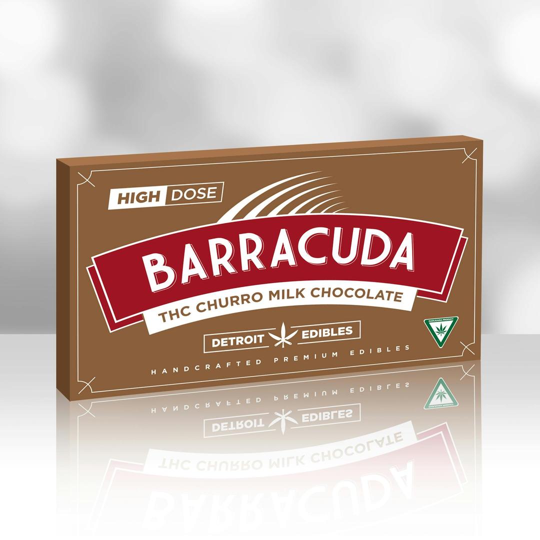 Barracuda Bar, Milk Chocolate Churro - High Dose