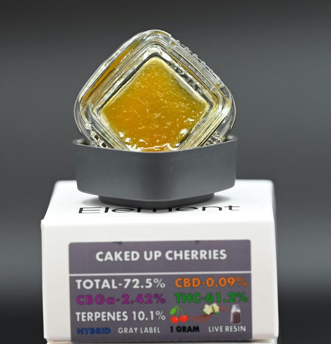 Element Live Resin 1G - Caked Up Cherries