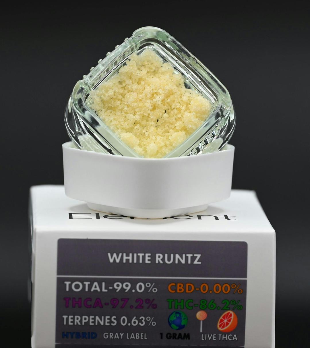 Element Live THCA 1G - White Runtz