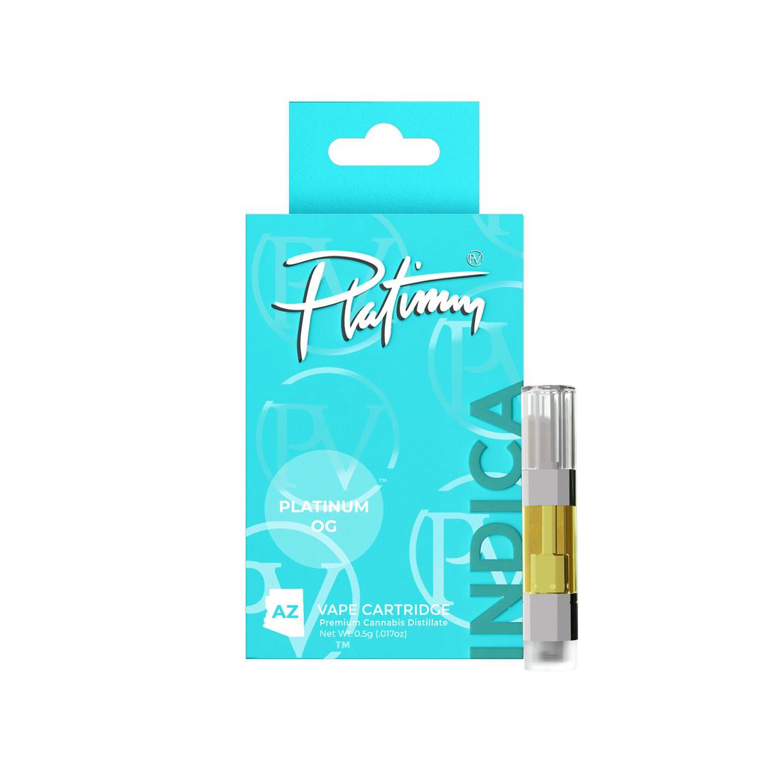 Platinum Vape Platinum OG (Indica) 510 Thread Cartridge 0.5g