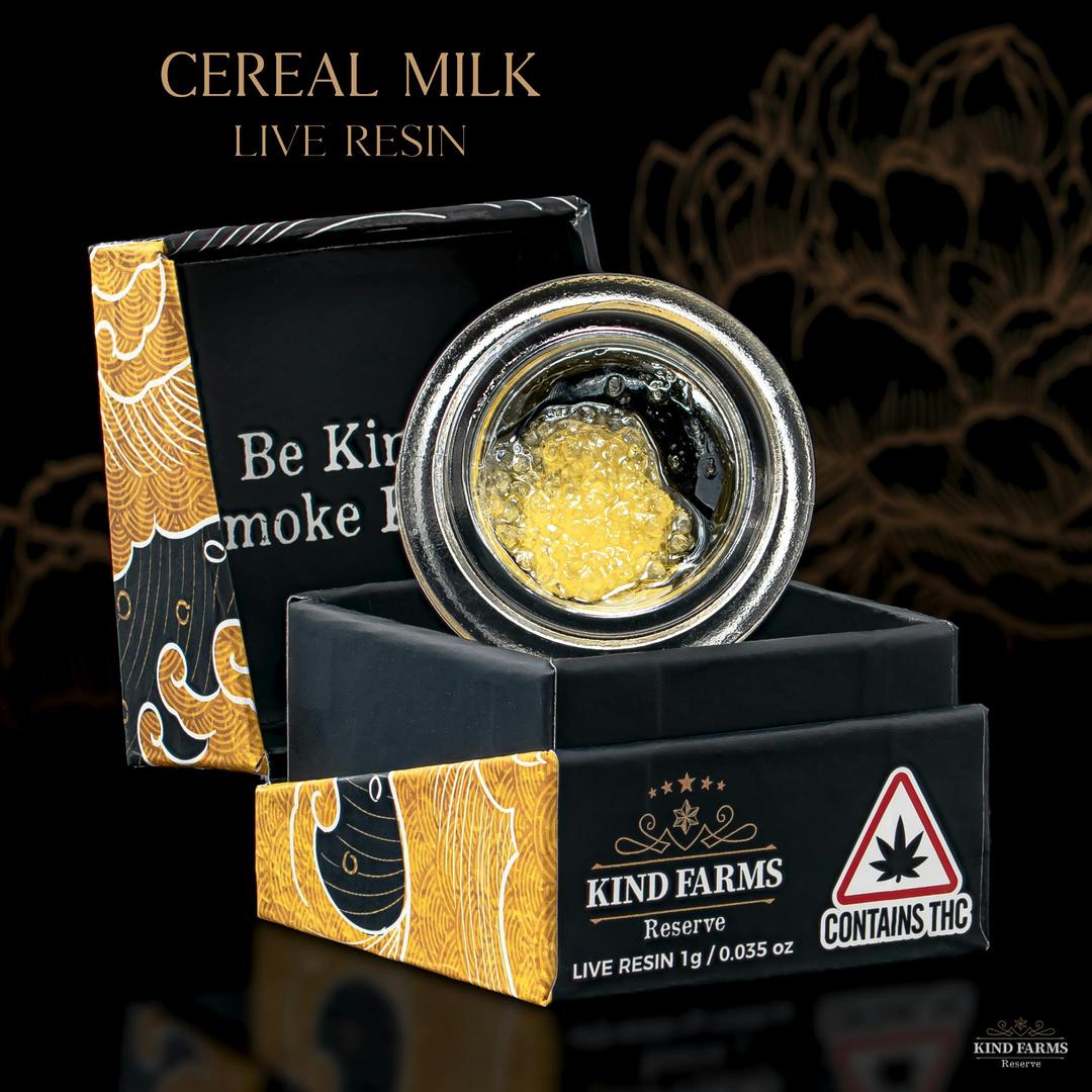 Cereal Milk Live Resin - Kind Farms Reserve