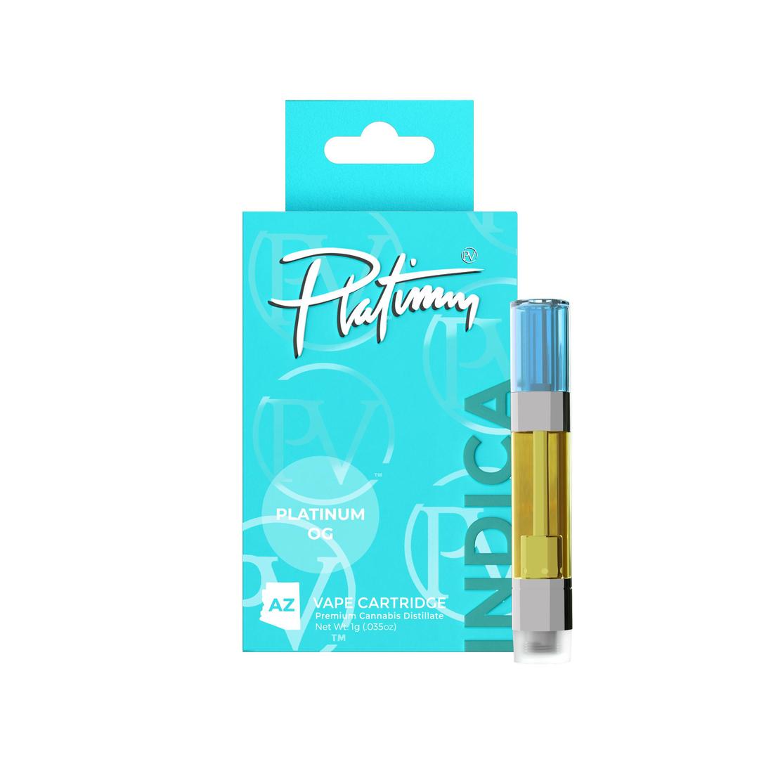 Platinum Vape Platinum OG (Indica) 510 Thread Cartridge 1g