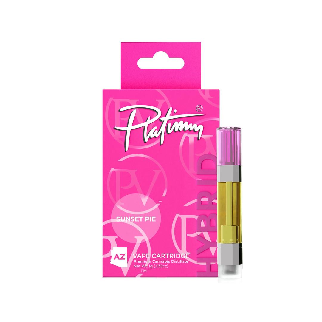 Platinum Vape Sunset Pie (Hybrid) 510 Thread Cartridge 1g