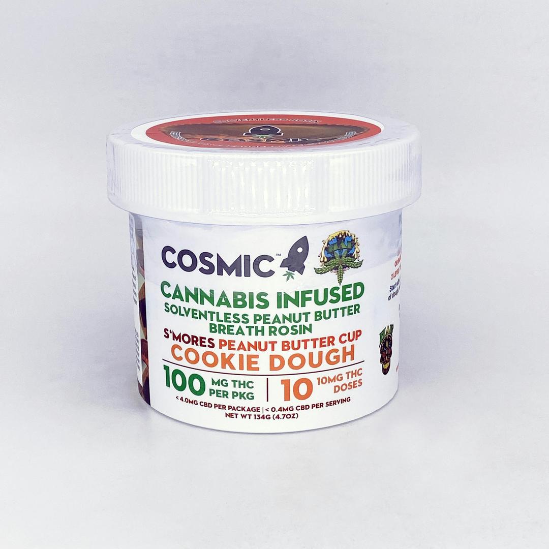 Cosmic Edibles X Hash & Flowers S'mores Peanut Butter Cup Hash Cookie Dough