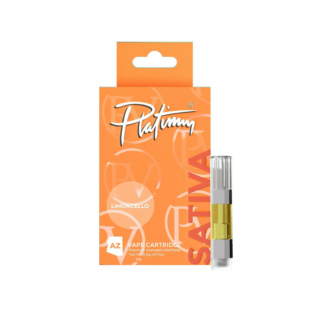 Platinum Vape Limoncello (Sativa) 510 Thread Cartridge 0.5g