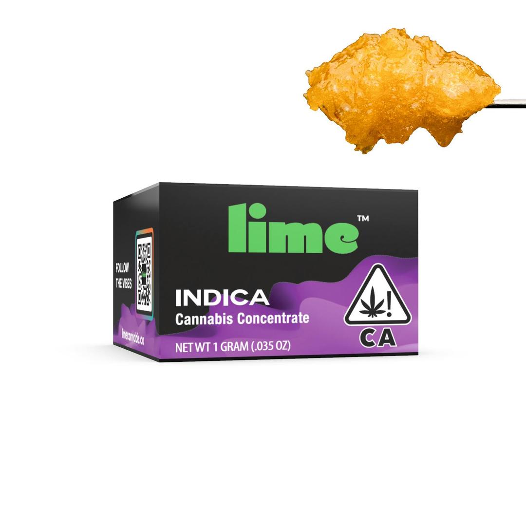 Indica (1.0g Live Resin Wet Batter) | Grape Pie