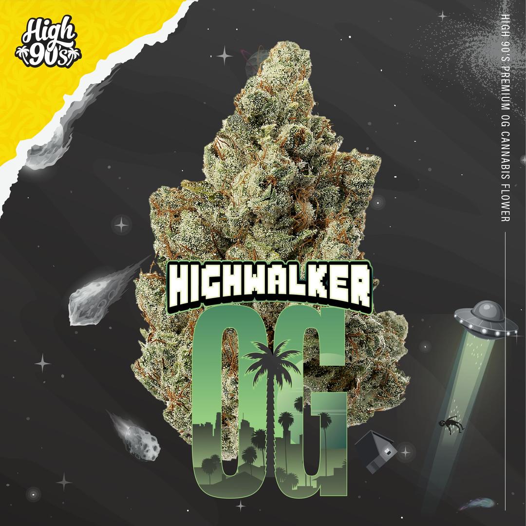 High 90s : Highwalker OG 3.5g Flower